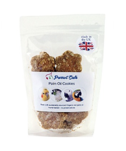 Parrot Cafe Palm Oil Cookies Parrot Treats - 100g